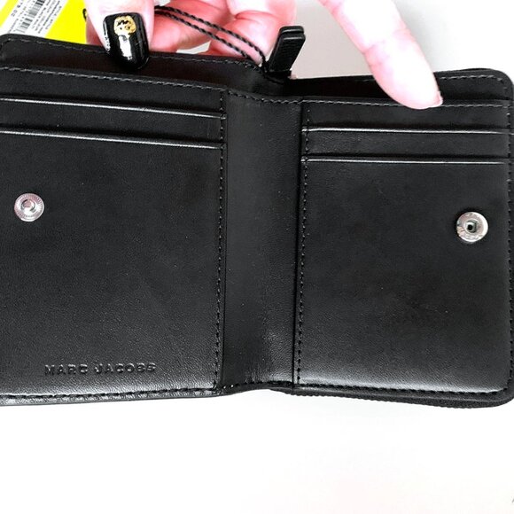 Marc Jacobs "The Wallet" Cheetah Mini Compact Wallet - Picture 5 of 6